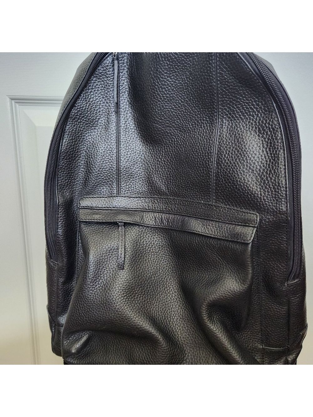 Cole Haan CHDM11026 Pebble Backpack for Men - Leather, Black - Picture 4 of 4